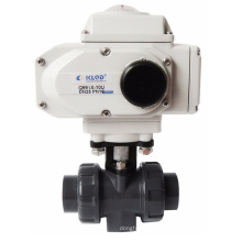 Q991X Series UPVC DN15~100 Electric Actuator Ball Valve